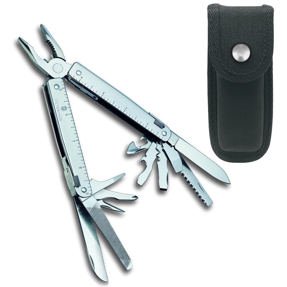 SwissTool Multi-tool with Nylon Pouch by Victorinox at Swiss Knife Shop