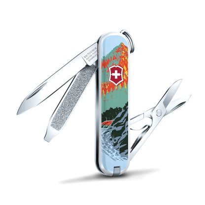 Victorinox Great Smoky Mountains National Park Poster Art Classic SD Swiss Army Knife