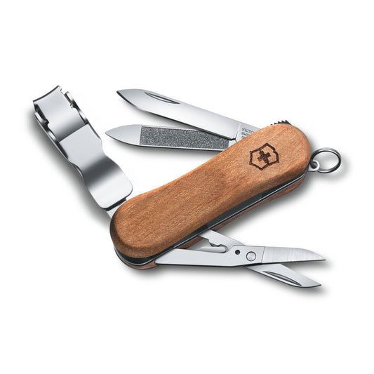 Victorinox Nail Clip 580 Wood Swiss Army Knife