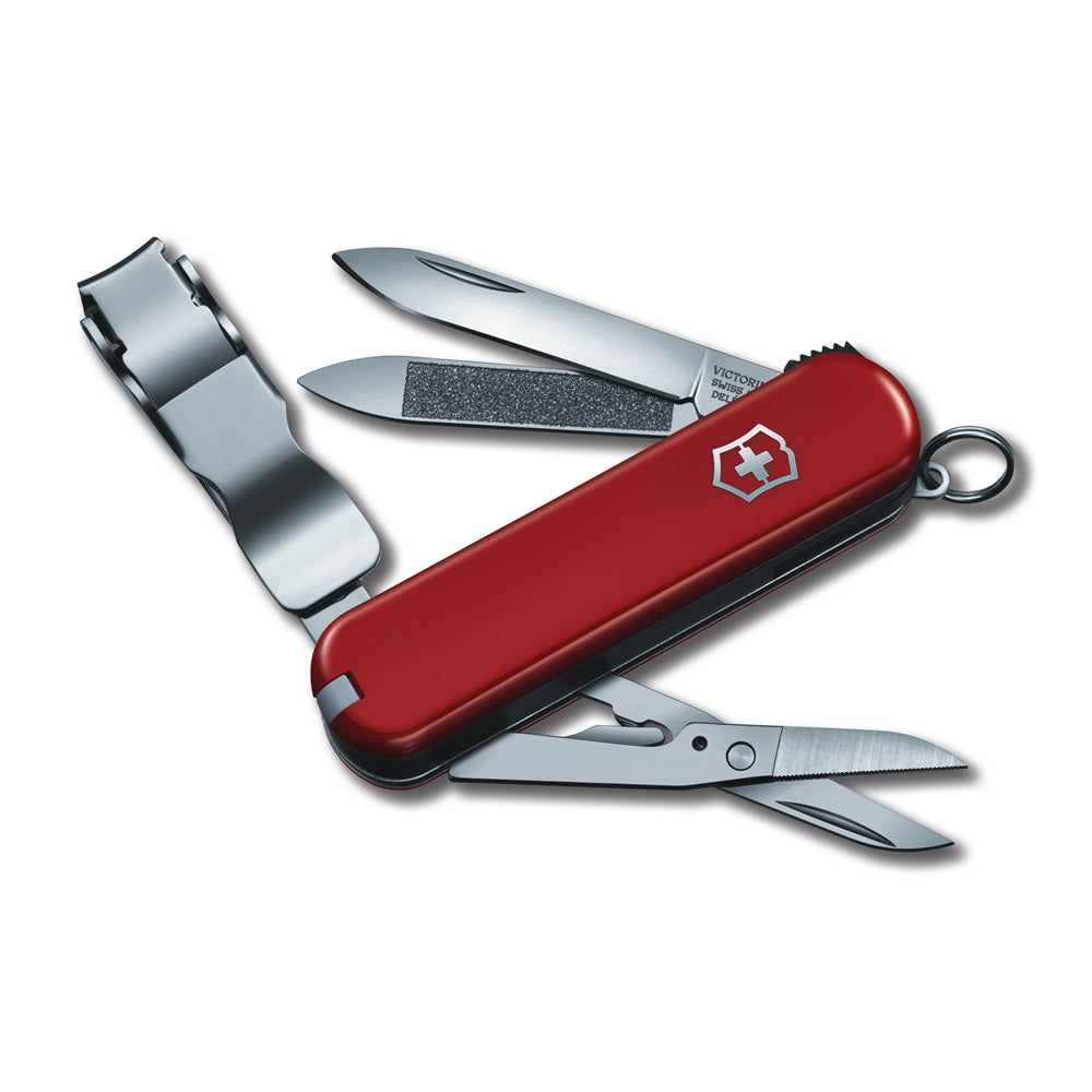 Victorinox Nail Clip 580 Swiss Army Knife Style Icon Red