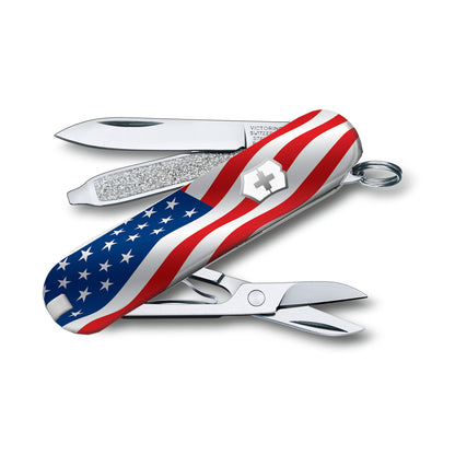 Victorinox US Flag Classic SD Exclusive Swiss Army Knife