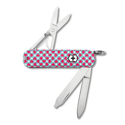 Victorinox Hearts All Around Classic SD Designer Swiss Army Knife