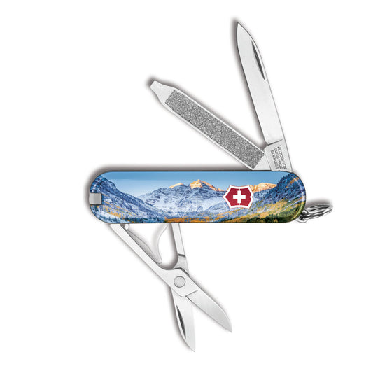 Victorinox Rocky Mountains Classic SD Designer Swiss Army Knife at Swiss Knife Shop