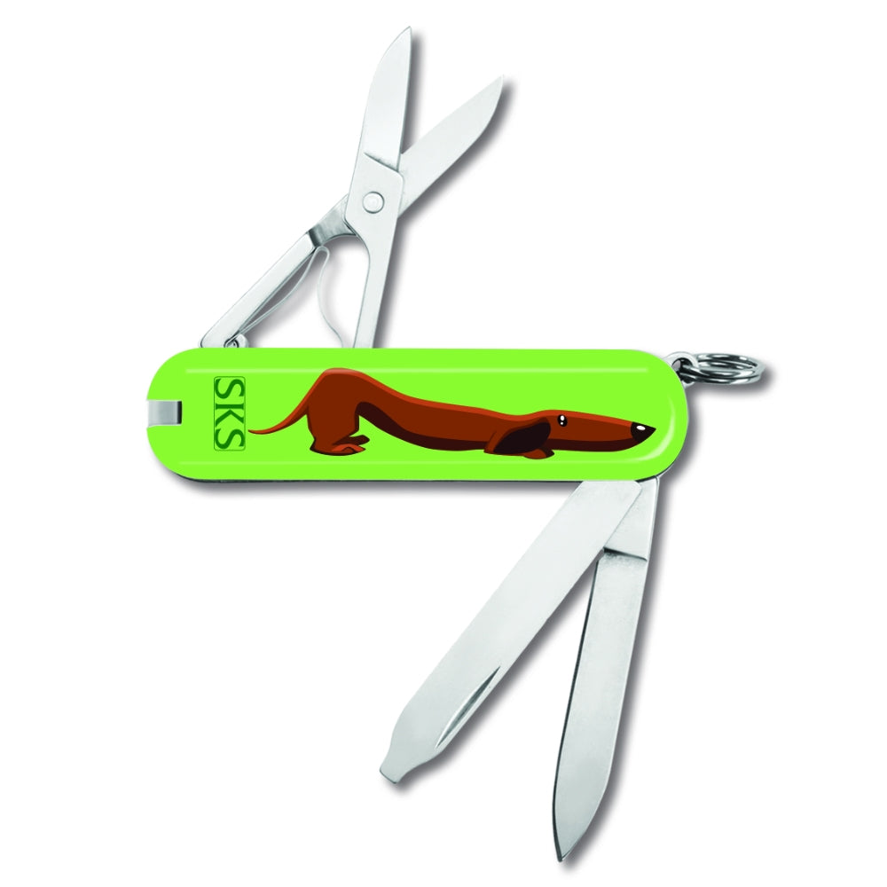 Victorinox Dachshund Dog Classic SD Designer Swiss Army Knife at