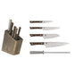 Shun Kanso 6-Piece Knife Block Set Blades
