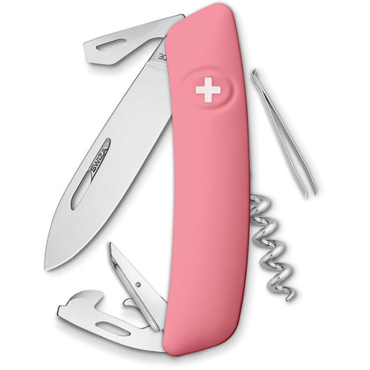 Swiza D03 Swiss Pocket Knife, Pink