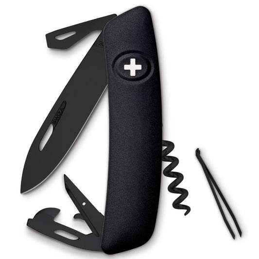 Swiza D03 All Black Swiss Pocket Knife