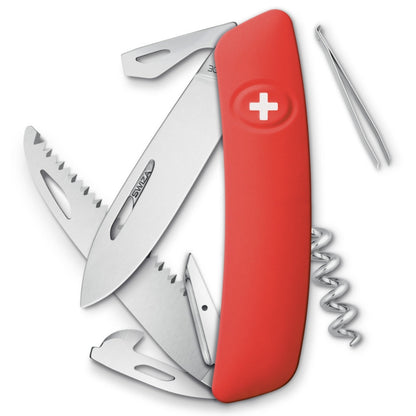 Swiza D05 Swiss Pocket Knife in Red at Swiss Knife Shop