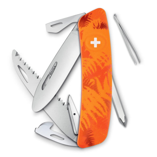 Swiza J06 Junior Swiss Pocket Knife, Urban Orange