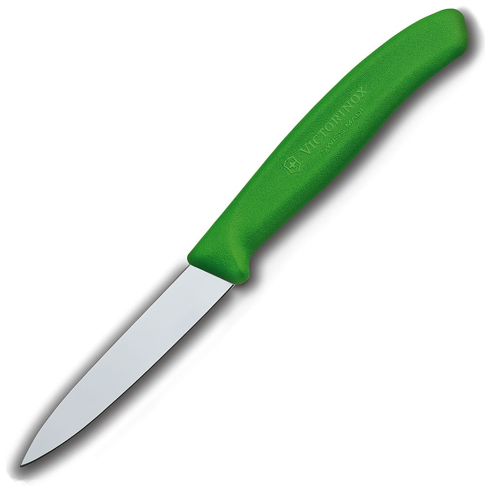 Swiss Classic 3.25" Spear Tip Paring Knife by Victorinox in Green