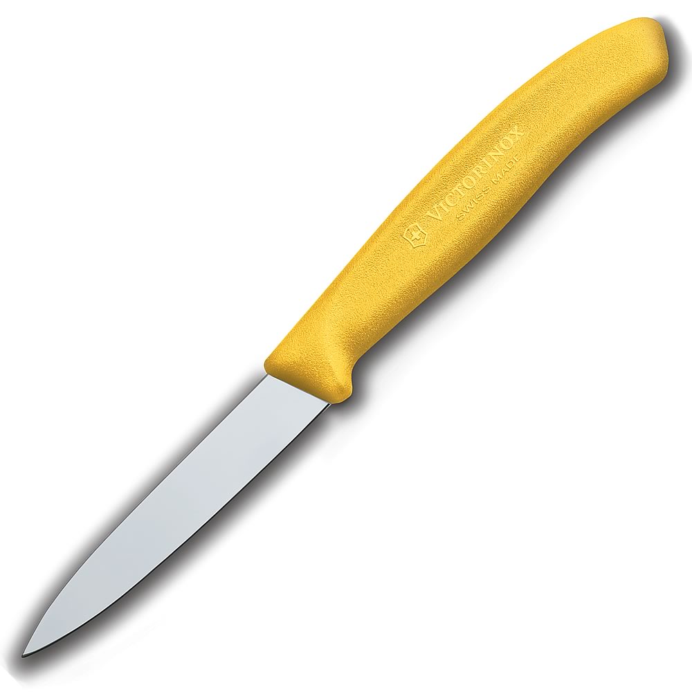 Swiss Classic 3.25" Spear Tip Paring Knife by Victorinox in Yellow