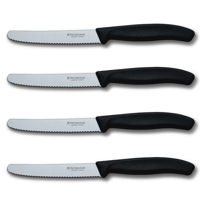 Global GTF-4001, 4-PC Serrated Steak Knife Set