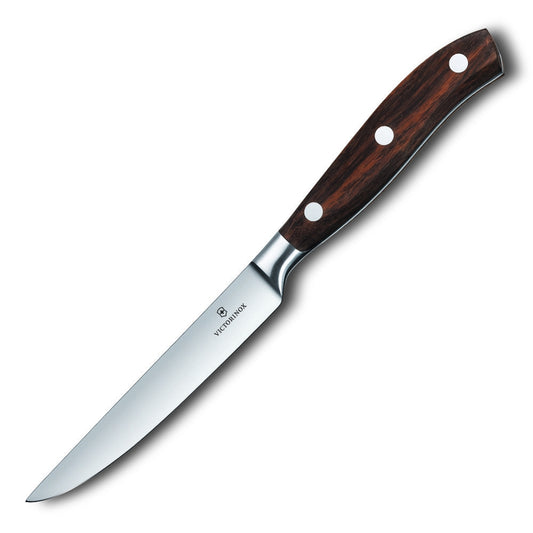 Victorinox Grand Maitre Wood 4.5" Straight Edge Steak Knife