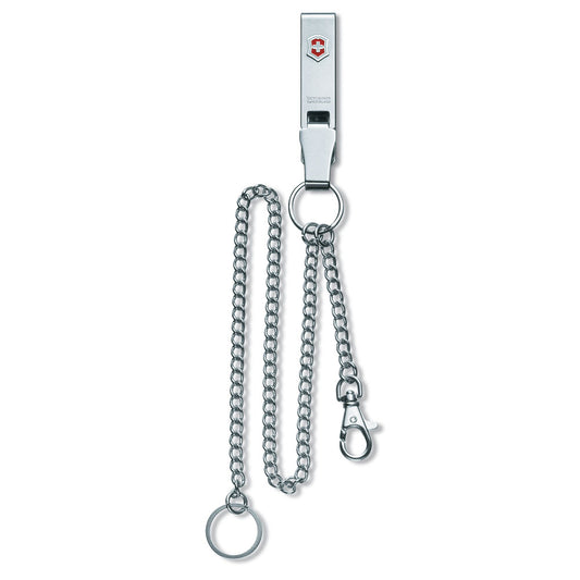 Victorinox Swiss Army Belt Hanger Key Fob with Chains