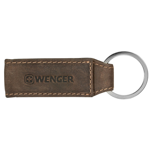 Wenger Swiss Army Chillon Leather Key Fob