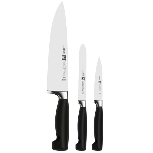 Zwilling TWIN Four Star 3-Piece Chef's Knife Set