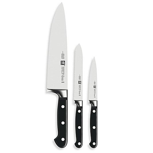 Zwilling TWIN Professional "S" 3-Piece Chef Set with 3" Parer
